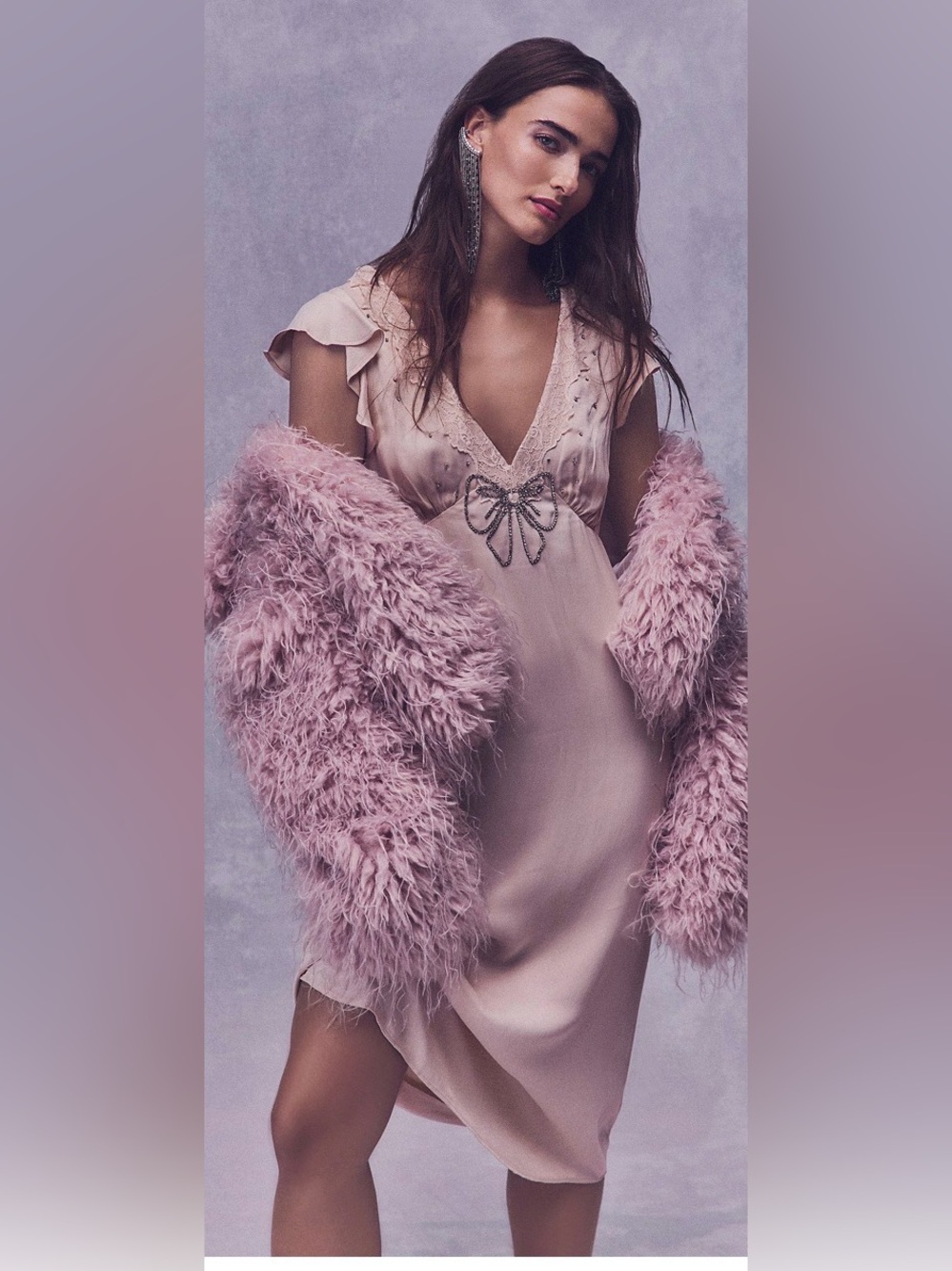 Free People Tied With Joy Midi Dress